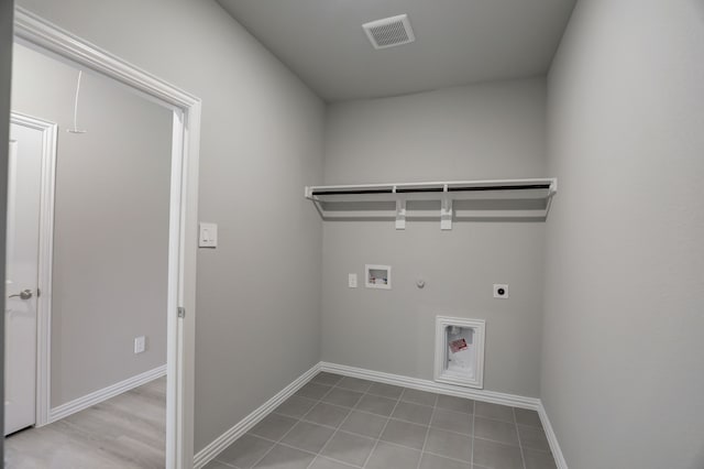 610 Willet Dr, Mckinney, TX 75069 - laundry room with gas dryer hookup, visible vents, washer hookup, hookup for an electric dryer, and laundry area