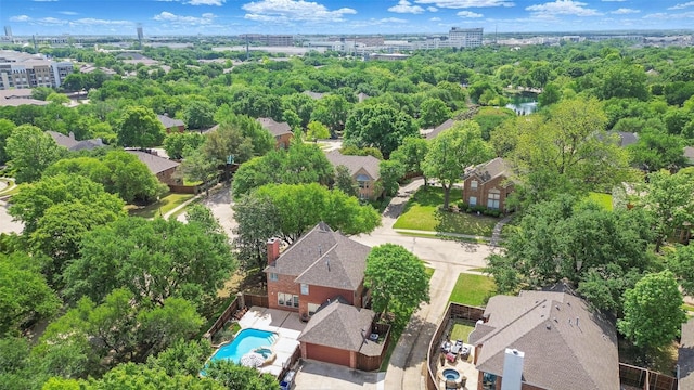 1102 Belvedere Dr, Allen, TX 75013 - drone / aerial view