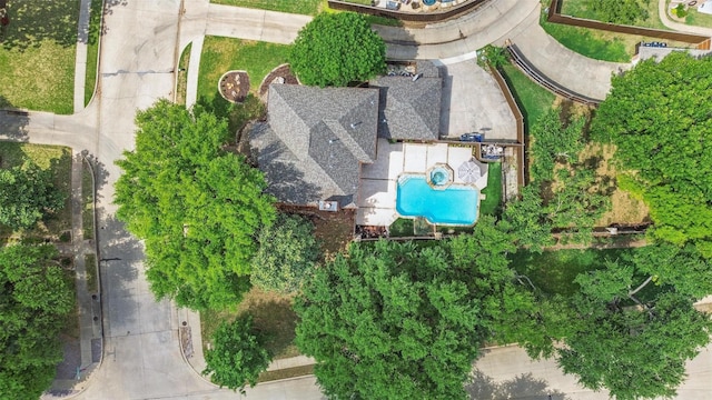 1102 Belvedere Dr, Allen, TX 75013 - birds eye view of property