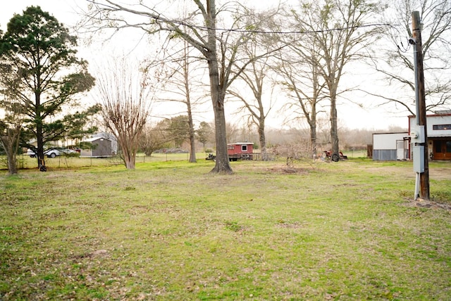 view of yard