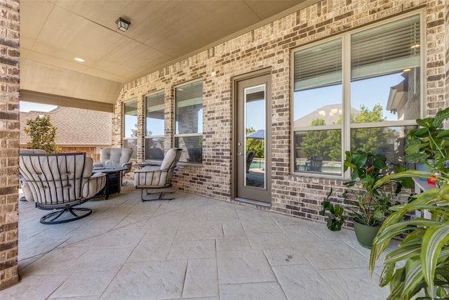 560 Southwestern Dr, Rockwall, TX 75087 - view of patio / terrace with an outdoor hangout area