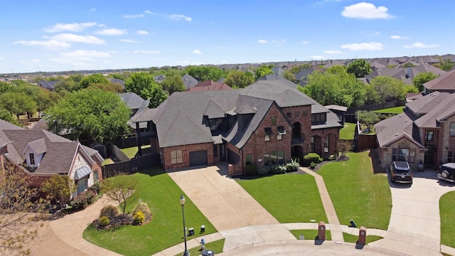 1750 Greenwood Ct, Prosper, TX 75078 - bird's eye view with a residential view