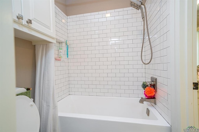 225 Clements Cir, Tatum, TX 75691 - full bathroom featuring shower / bath combo