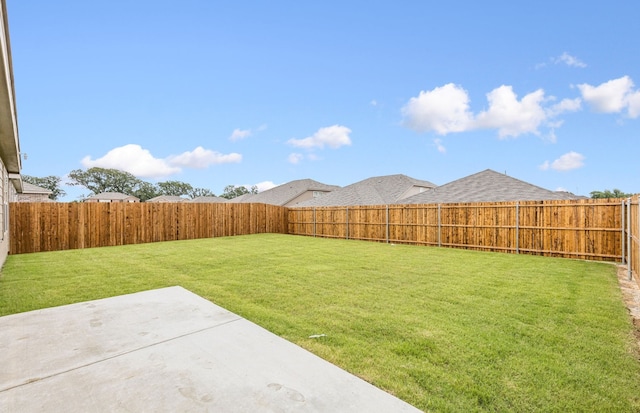 7200 Pederson Creek Way, Denton, TX 76208 - view of yard with a patio area