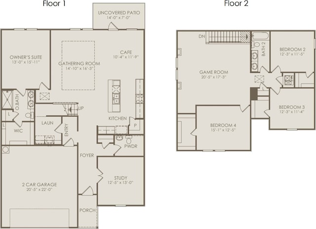 7200 Pederson Creek Way, Denton, TX 76208 - floor plan / room layout
