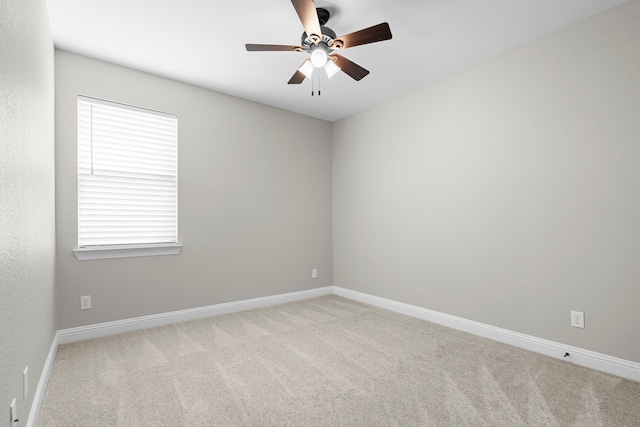 4717 Whitehall Ct, Mckinney, TX 75070 - unfurnished room with carpet floors, ceiling fan, and baseboards