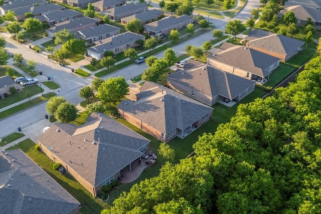 6514 Eagle Rock Dr, Frisco, TX 75036 - aerial view with a residential view