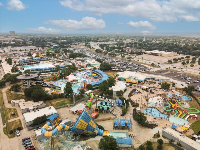 drone / aerial view