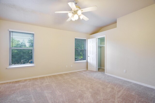 803 Sterling Ct, Allen, TX 75002 - unfurnished bedroom with carpet flooring, multiple windows, baseboards, vaulted ceiling, and a closet