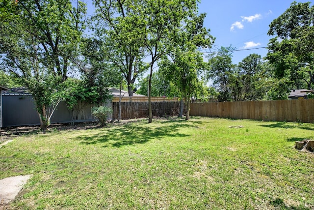 2224 Tisinger Ave, Dallas, TX 75228 - view of yard featuring a fenced backyard