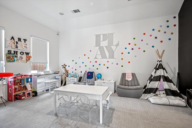 13508 Balint Ln, Frisco, TX 75035 - recreation room with carpet floors and visible vents