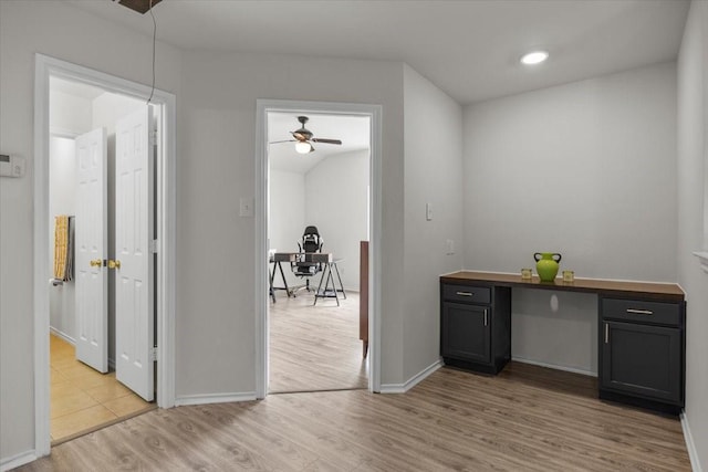 5712 Goldfinch Way, Dallas, TX 75249 - interior space featuring baseboards and light wood finished floors