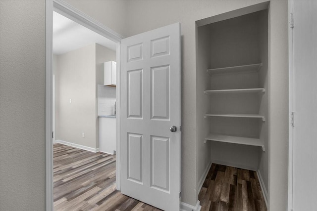 view of closet
