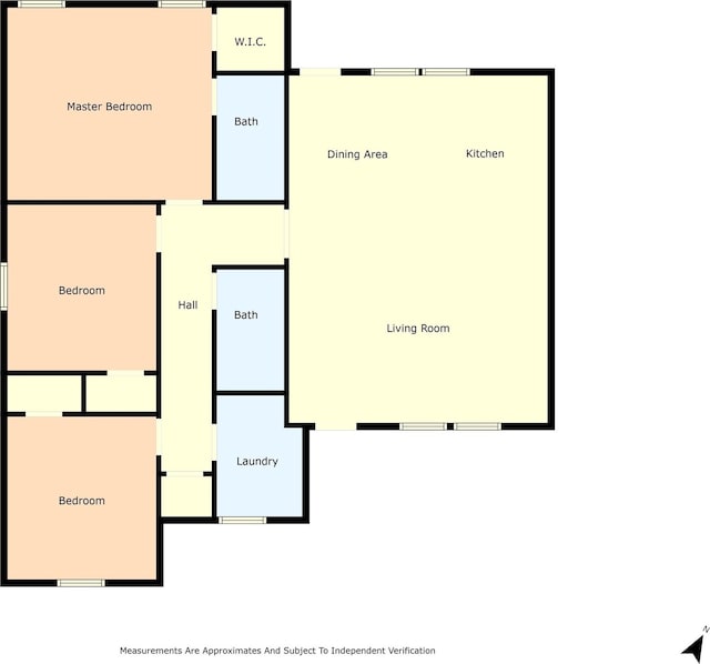 1124 Faulkner Ln, Waco, TX 76704 - property floor plan
