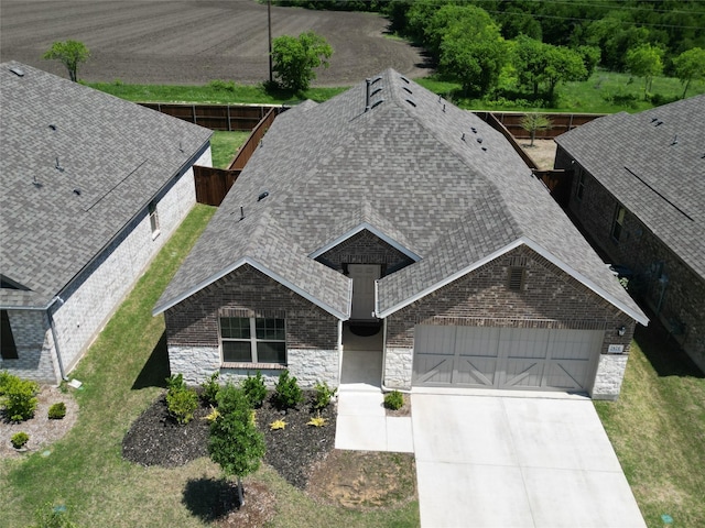 aerial view