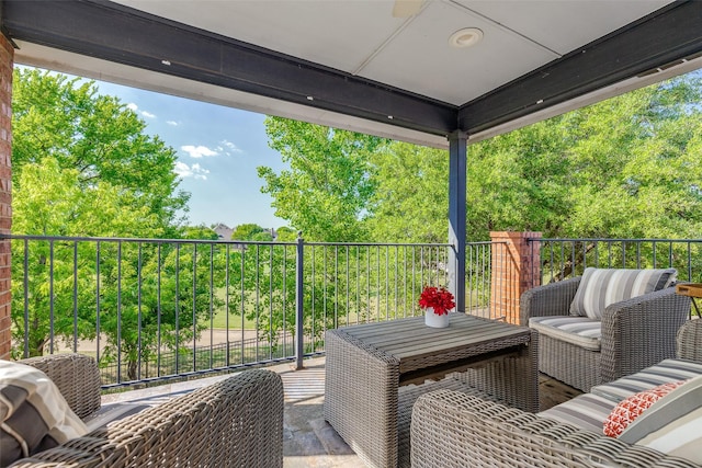 1301 Meadows Ave, Lantana, TX 76226 - view of balcony