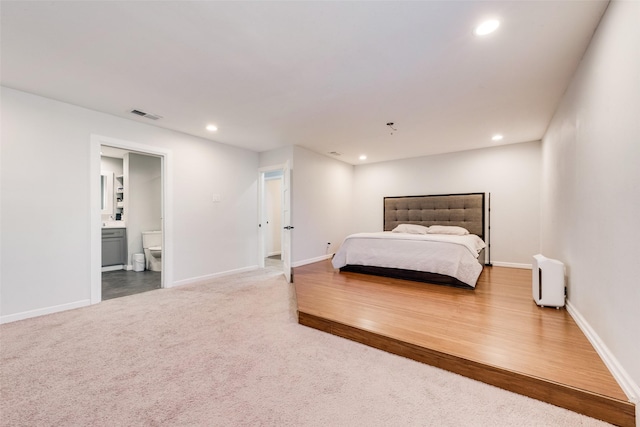 5102 Galaxie Rd, Garland, TX 75044 - carpeted bedroom featuring recessed lighting and ensuite bath