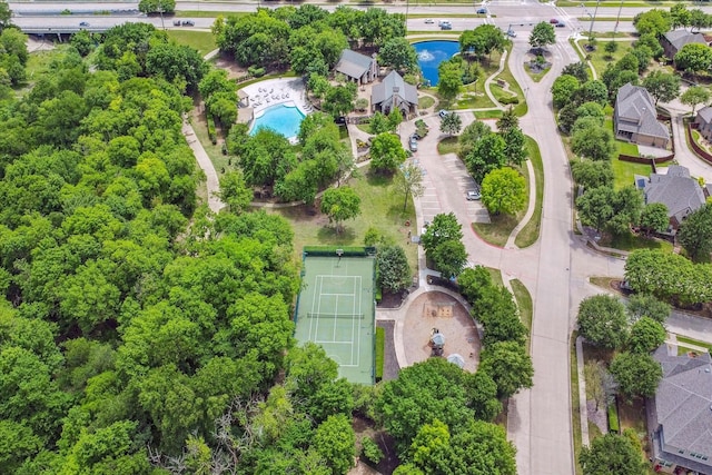 aerial view