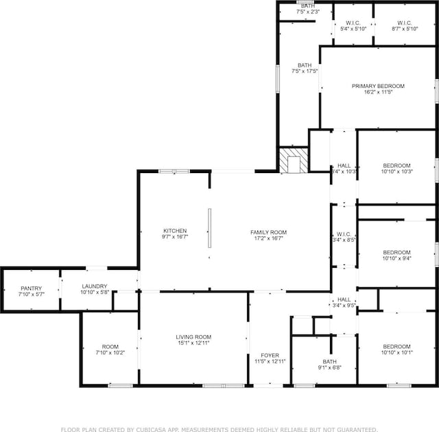 3319 Sheffield Dr, Arlington, TX 76013 - property floor plan