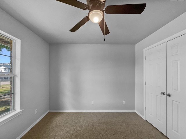 316 W 3rd Ter, Springtown, TX 76082 - unfurnished bedroom with a closet, carpet flooring, and baseboards