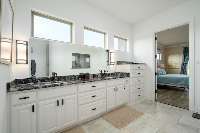 8636 Morgan Rd, Blue Ridge, TX 75424 - bathroom featuring double vanity and ensuite bathroom