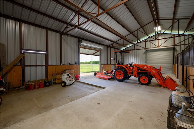 8636 Morgan Rd, Blue Ridge, TX 75424 - garage with metal wall