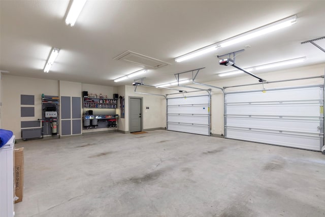 1228 Miller Rd, Melissa, TX 75454 - garage with a garage door opener