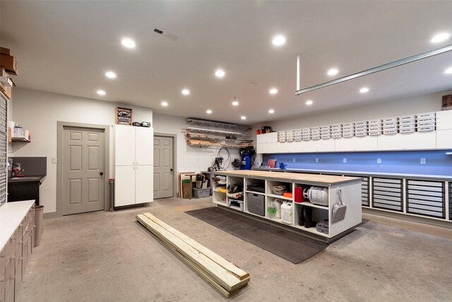 1228 Miller Rd, Melissa, TX 75454 - garage featuring recessed lighting