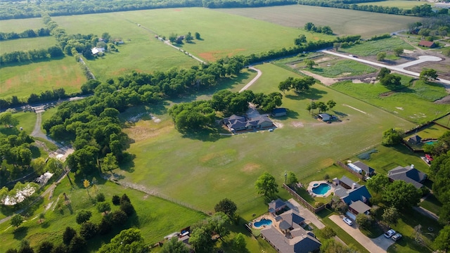 1228 Miller Rd, Melissa, TX 75454 - birds eye view of property with a rural view