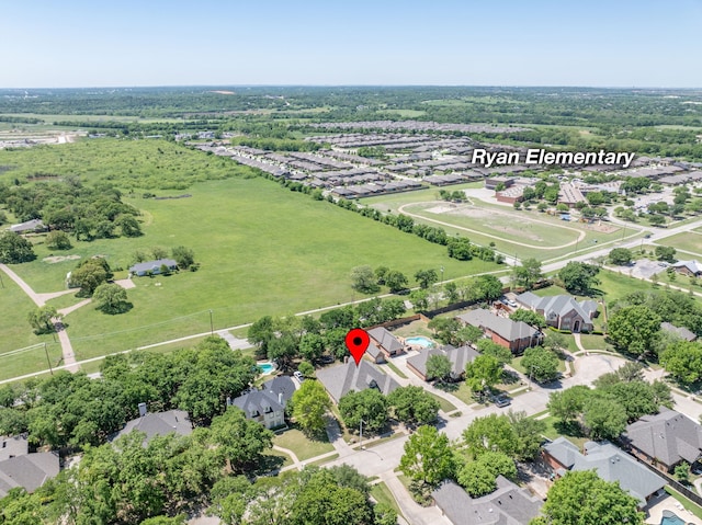 32 Royal Oaks Cir, Denton, TX 76210 - aerial perspective of suburban area