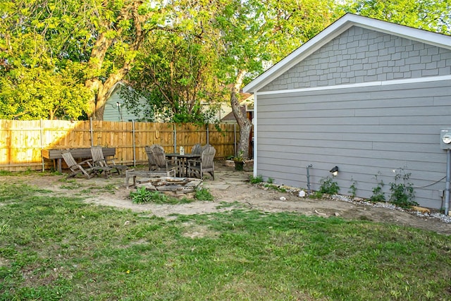 4024 Calmont Ave, Fort Worth, TX 76107 - view of yard with fence