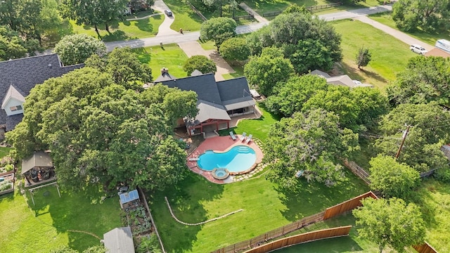 aerial view