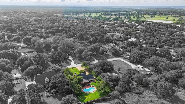 drone / aerial view