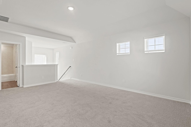 2433 Dahlia Dr, Fort Worth, TX 76123 - unfurnished room featuring carpet, baseboards, and recessed lighting