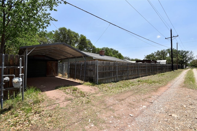 exterior space