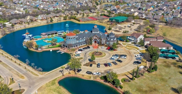616 Chippewa Way, Aubrey, TX 76227 - view of property location with a large body of water and nearby suburban area