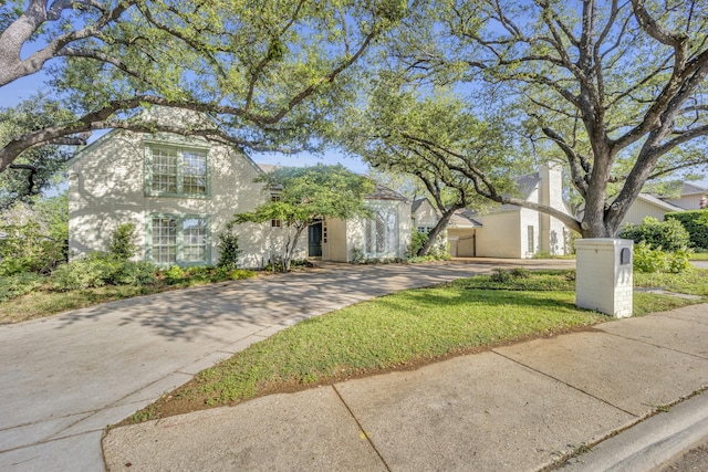 6020 Meadowcreek Dr, Dallas, TX 75248 - view of front of home with concrete driveway