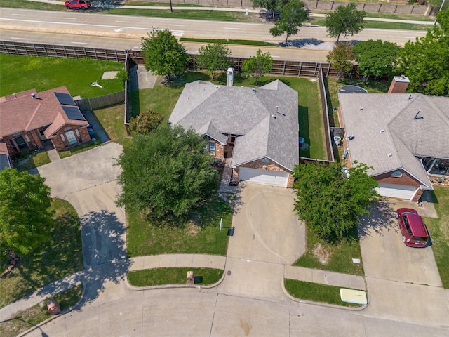 drone / aerial view