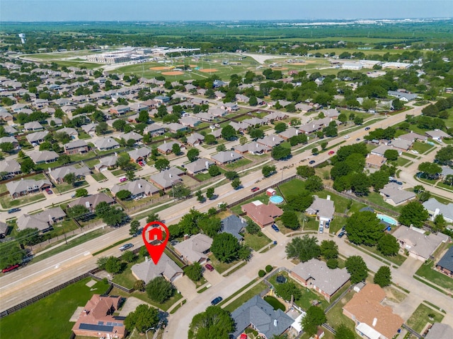 drone / aerial view