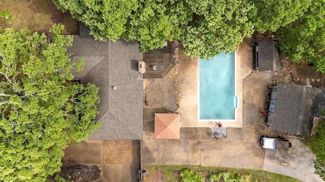drone / aerial view