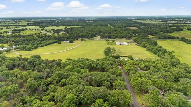 drone / aerial view