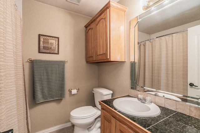 1944 Nottingham Dr, Kaufman, TX 75142 - full bath featuring toilet, vanity, and visible vents