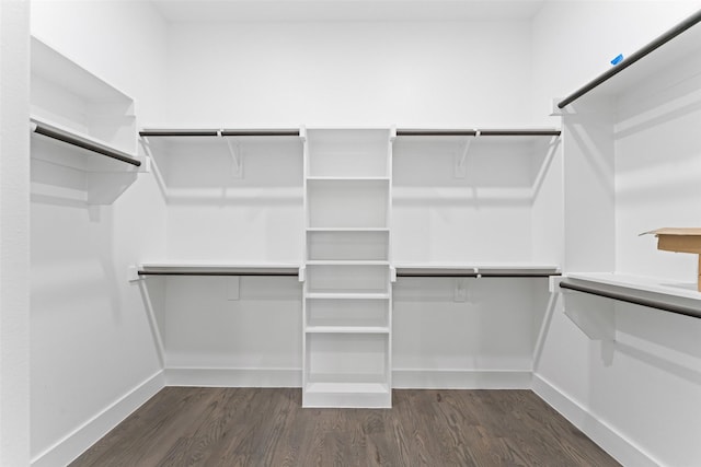 1822 Bickers St, Dallas, TX 75212 - walk in closet featuring dark wood-style floors