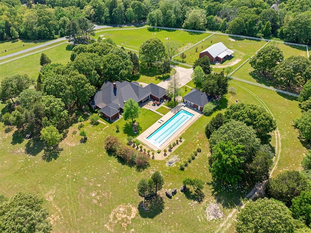 drone / aerial view