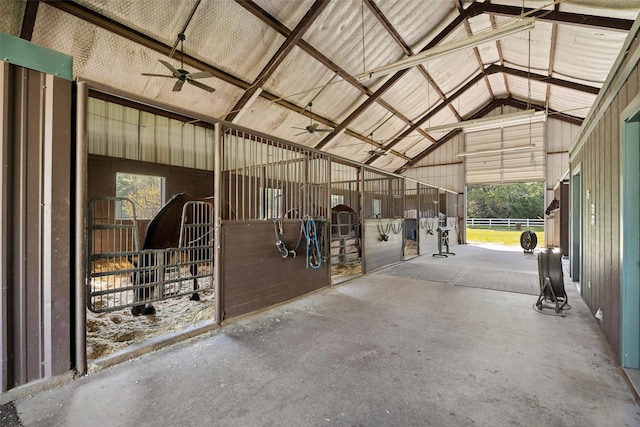 view of stable