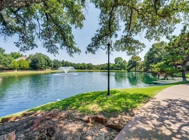 property view of water