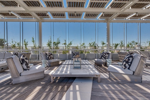 2200 Victory Ave Unit 2003, Dallas, TX 75219 - view of patio / terrace featuring outdoor lounge area