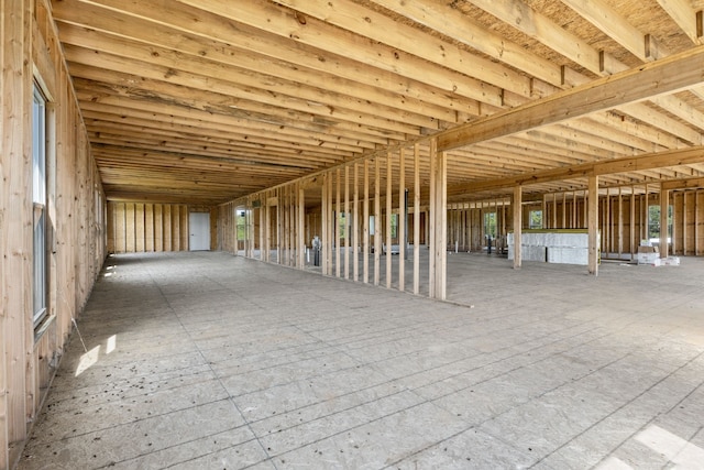 view of horse barn