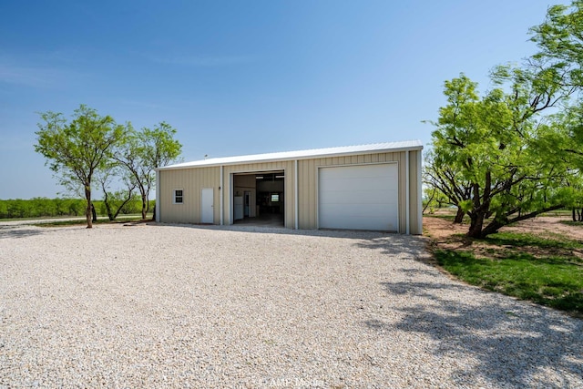 3734 Fm 600 S, Anson, TX 79501 - view of detached garage