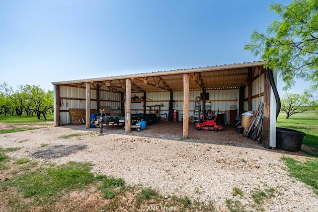 3734 Fm 600 S, Anson, TX 79501 - view of pole building with a carport